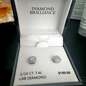 Diamond Brilliance Stud Earrings